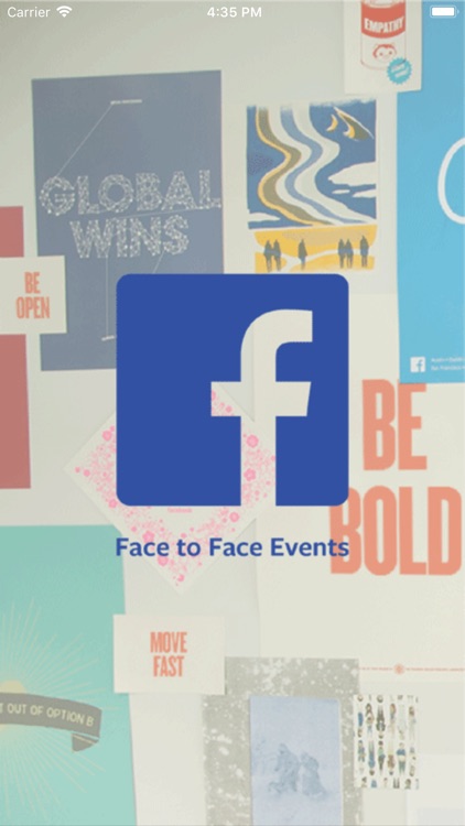 Facebook Face to Face Events