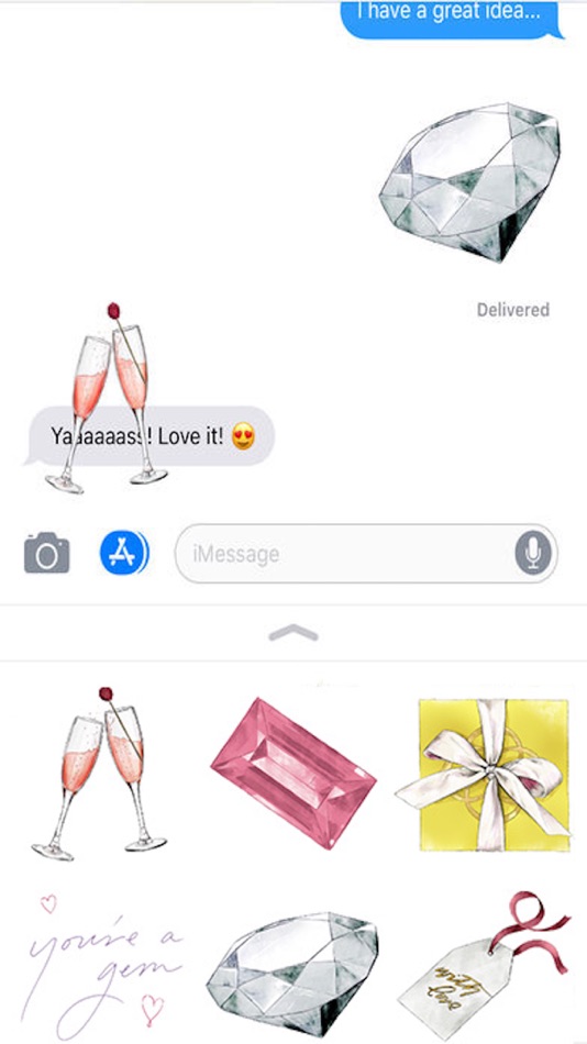 #2. Kendra Scott Stickers (iOS) Av: Kendra Scott, LLC