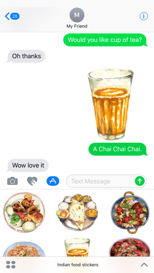 Indian food stickers(圖4)-速報App