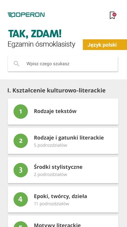 Niezbędnik - język polski