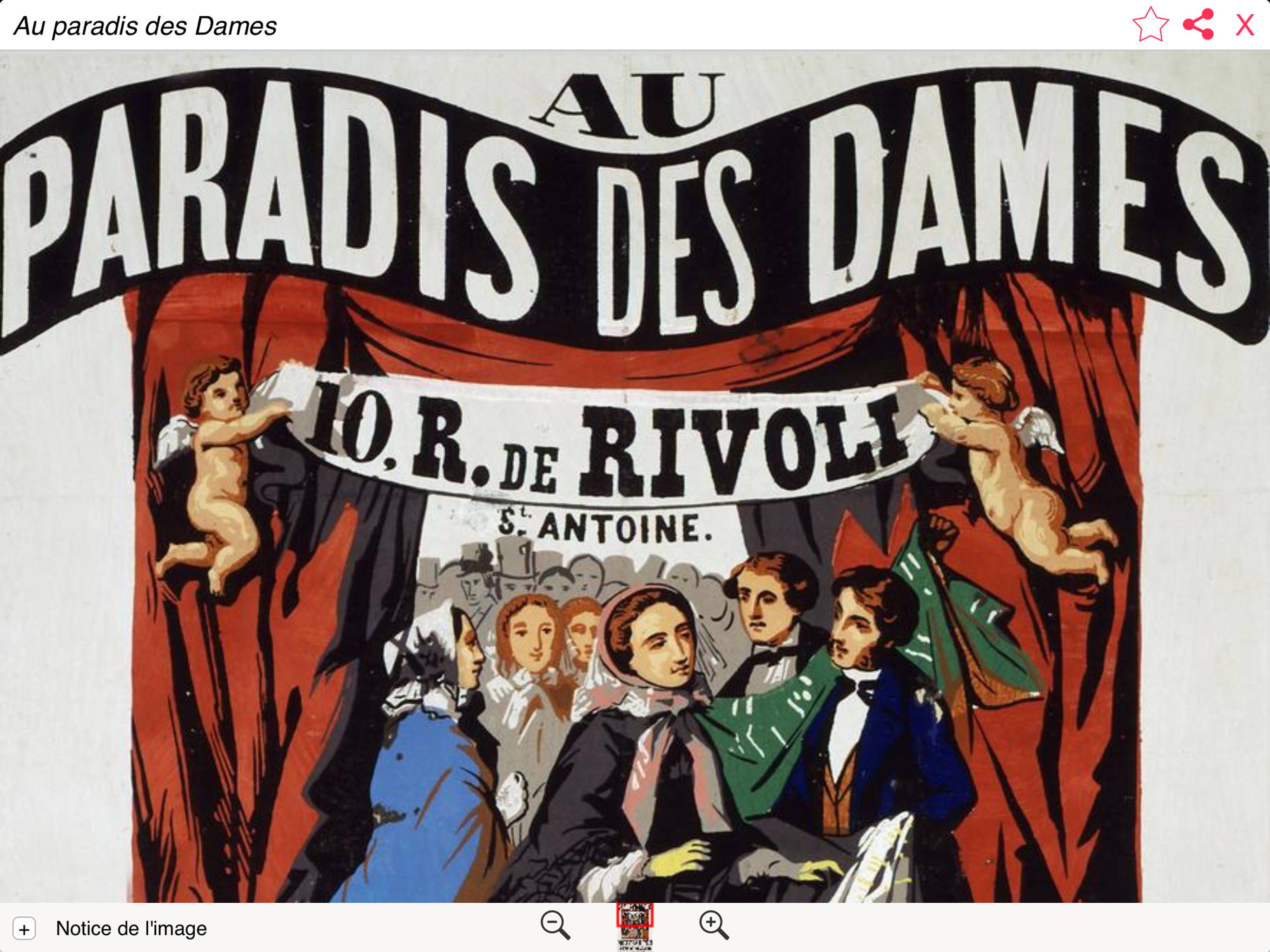 Au Bonheur des dames, BnF screenshot 8
