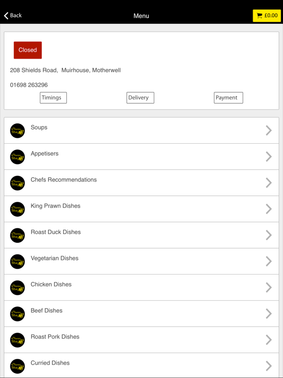 Screenshot #5 pour Classic Wok Takeaway