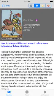 tarot meanings iphone screenshot 4