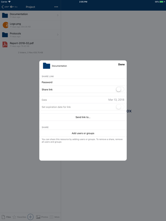ARD-ZDF-Box iPad screenshot 3 - Productivity app