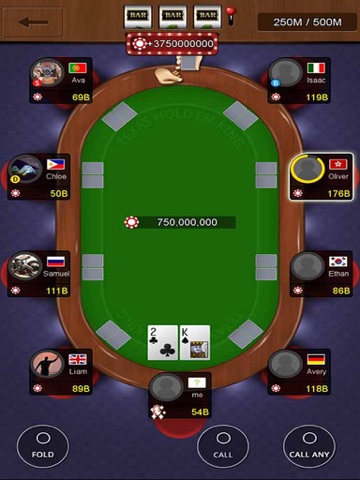 Screenshot #5 pour Texas Holdem Poker-King