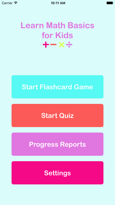 Screenshot #1 pour Learn Math Basics for Kids