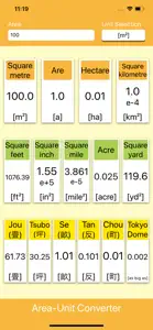 Area-Unit Converter screenshot #1 for iPhone