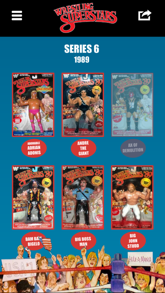 #3. Collector - WWF LJN Edition (iOS) By: Applauz Media Solutions