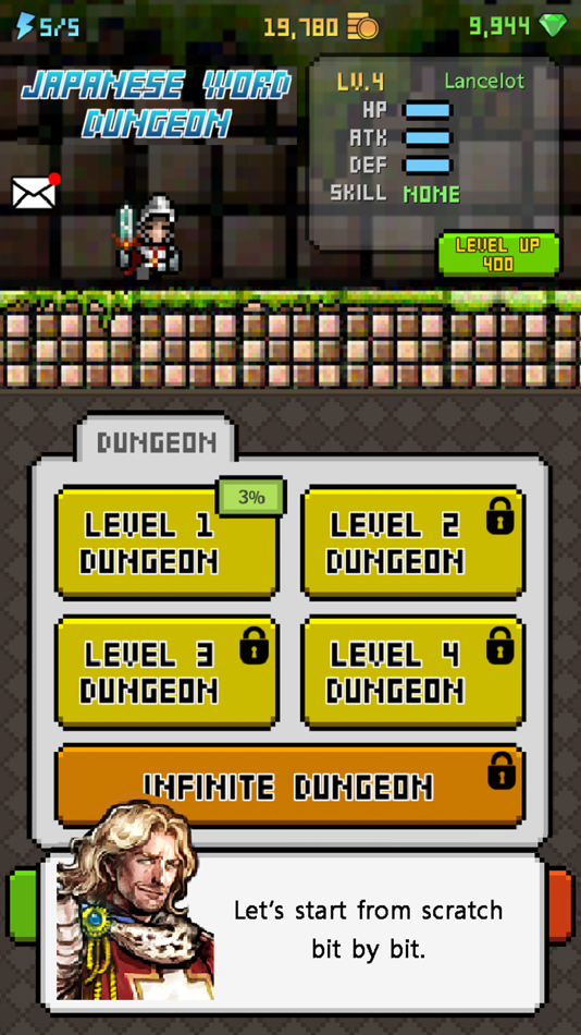 #1. Japanese Dungeon: Learn J-Word (iOS) 由: Jong Jin Kim
