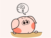 Laughing Pig Animated Stickers