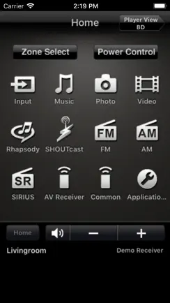 AV Receiver Remote iPhone image 1