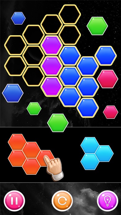 Hexes Bomb!  Block Puzzle Game screenshot 3