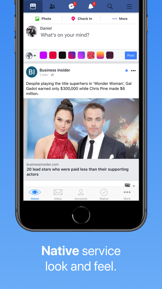 #4. IM+ Pro Social Aggregator (iOS) Podle: SHAPE GmbH