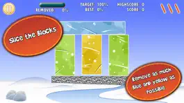 Game screenshot Cut Ice Blocks With Three Slices Pro mod apk