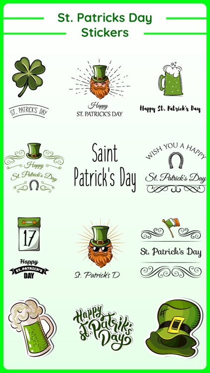 Happy St Patricks Day Sticker