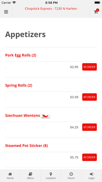 How to cancel & delete Chopstick Express Chicago from iphone & ipad 2