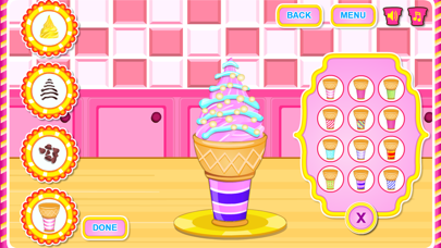 アイスクリームコーンのカップケーキ - お料理ゲームのおすすめ画像7