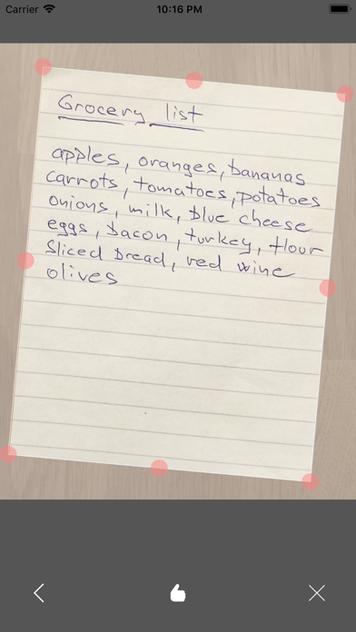 Screenshot #2 pour Paper Shopping List