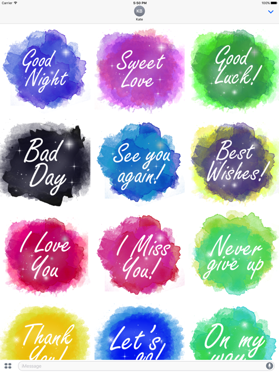 Screenshot #4 pour 42 Meaningful Words Sticker