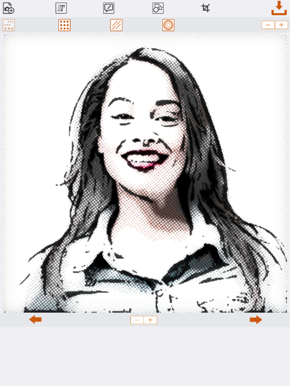 Newspaper Comic Effect iPad screenshot 4 - Photo & Video app