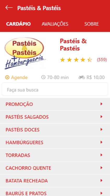 Pastéis & Pastéis + Hamburgueria