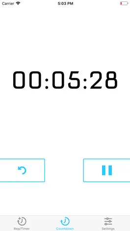 Game screenshot Rep Counter with rest timer apk