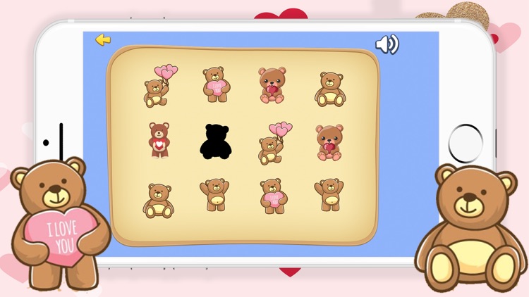 Cute Bear Match Find The Pair