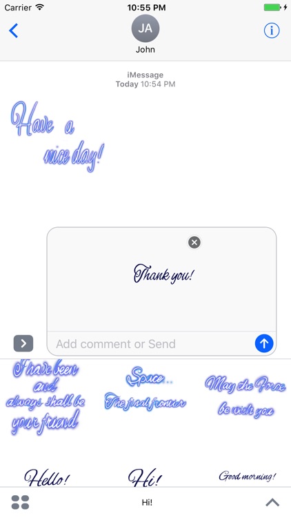 Hi! stickers screenshot-3