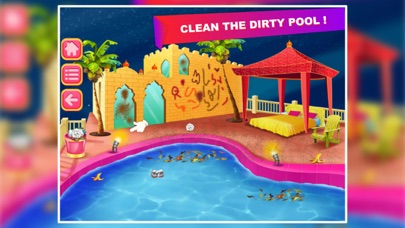 Princess Pool Party Girls Game screenshot 2