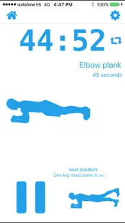 5 minute plank calisthenics iphone screenshot 3