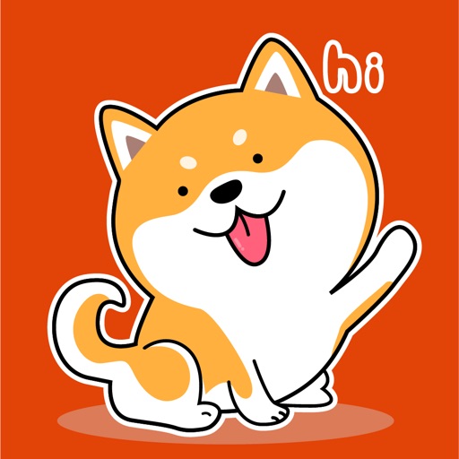 Shiba Inu Animated Stickers