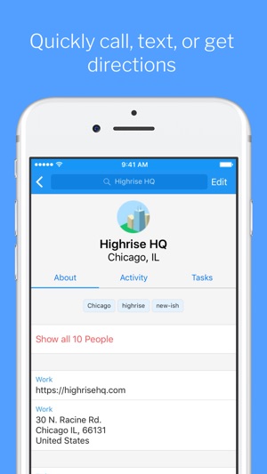 Highrise - Simple CRM(圖3)-速報App