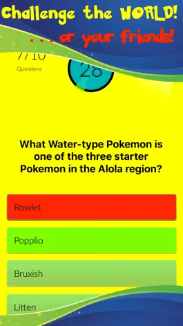 Game screenshot Quiz For Pokemon & Anime Fans hack