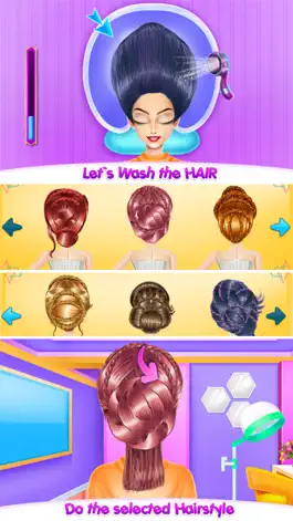 Game screenshot Braided Hair Salon apk