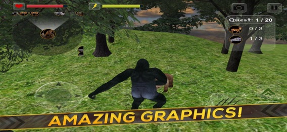 King Gorilla Jungle 3Dのおすすめ画像3