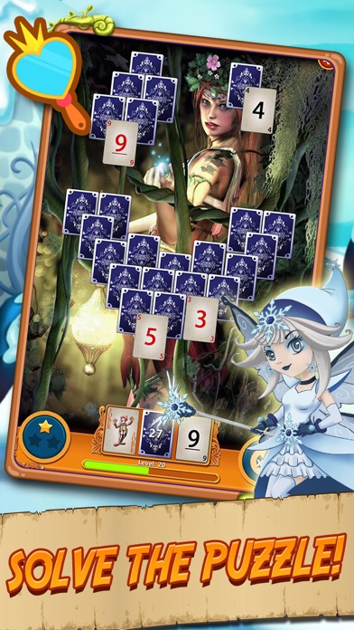 Solitaire Elven Wonderland screenshot 4