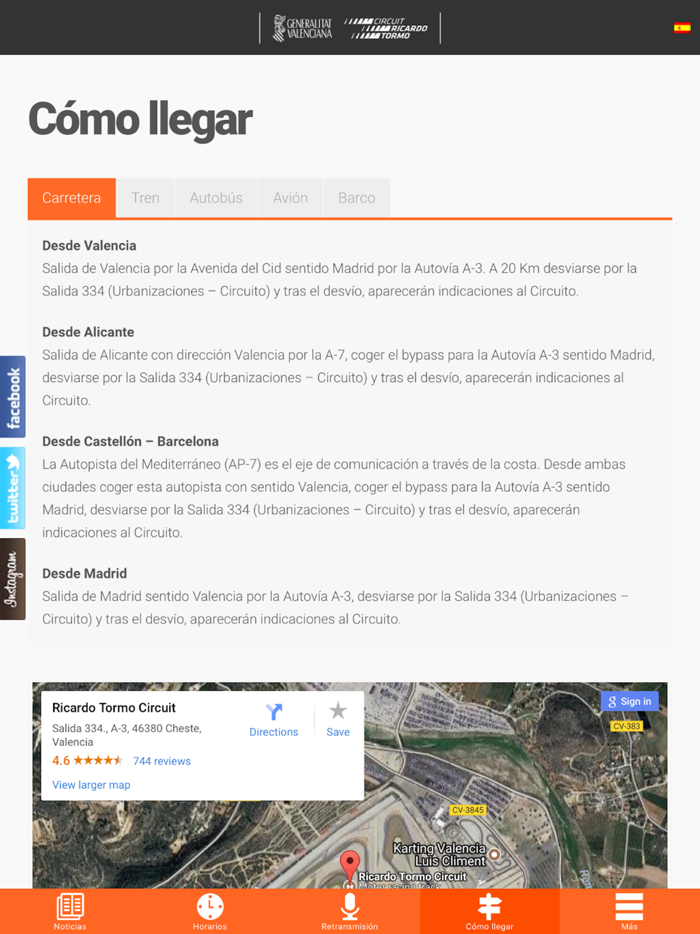 Circuit Ricardo Tormo