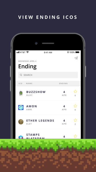 White Rabbit - ICO Discovery iPhone screenshot 3 - Finance app