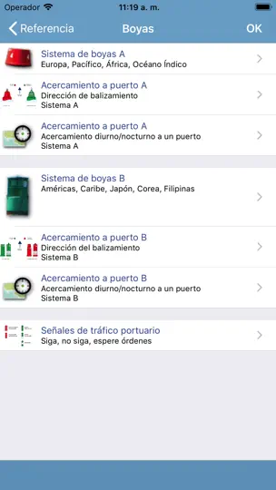 Captura de pantalla de Marina: Reglas Y Señales en iPhone 2