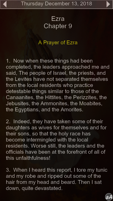 Yearly Bible Reading Calendar iPhone screenshot 5 - Lifestyle app
