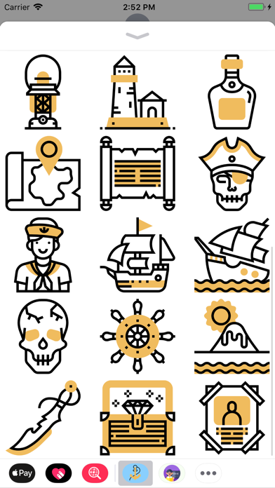 Pirate Of The Seas Stickers screenshot 3