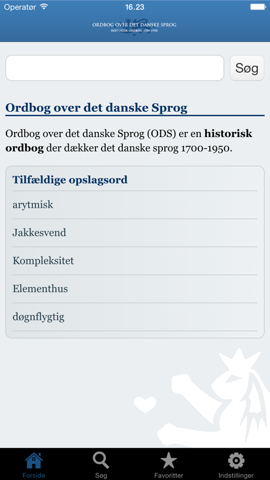 #1. Ordbog over det danske Sprog (iOS) 由: Det Danske Sprog- og Litteraturselskab