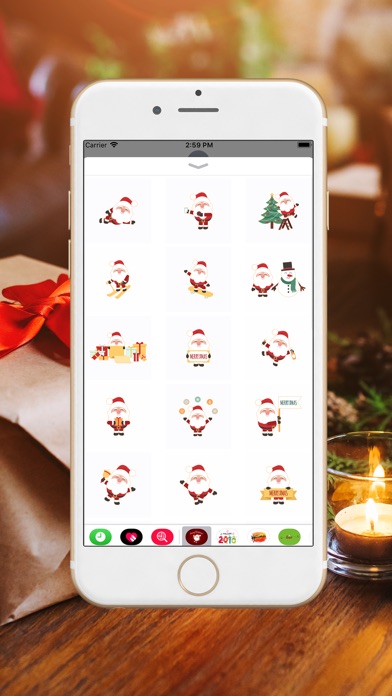 Santa Claus Stickers screenshot 2