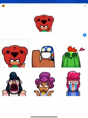 emoticono animado brawl stars ipad capturas de pantalla 1