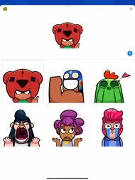 Animerte emojier Brawl Stars ipad bilder 0