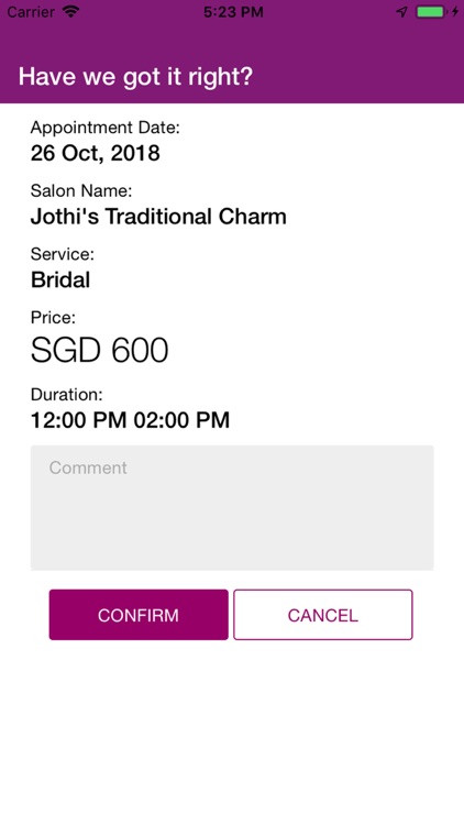 JustBookSalon screenshot-4