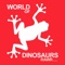 The app is designed for the book World of Dinosaurs with 4D Augmented Reality Experience