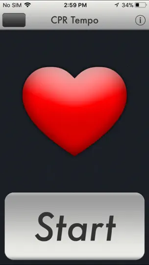 Скриншот CPR Tempo на iPhone 1