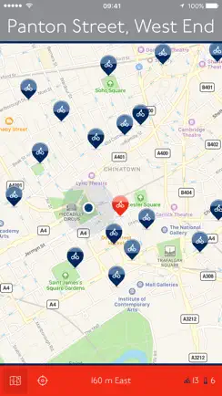 London Bikes — A One-Tap Santander Cycles App iPhone image 4