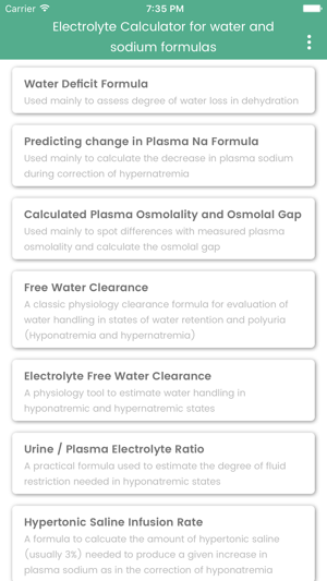 Water and Sodium Formulas(圖2)-速報App